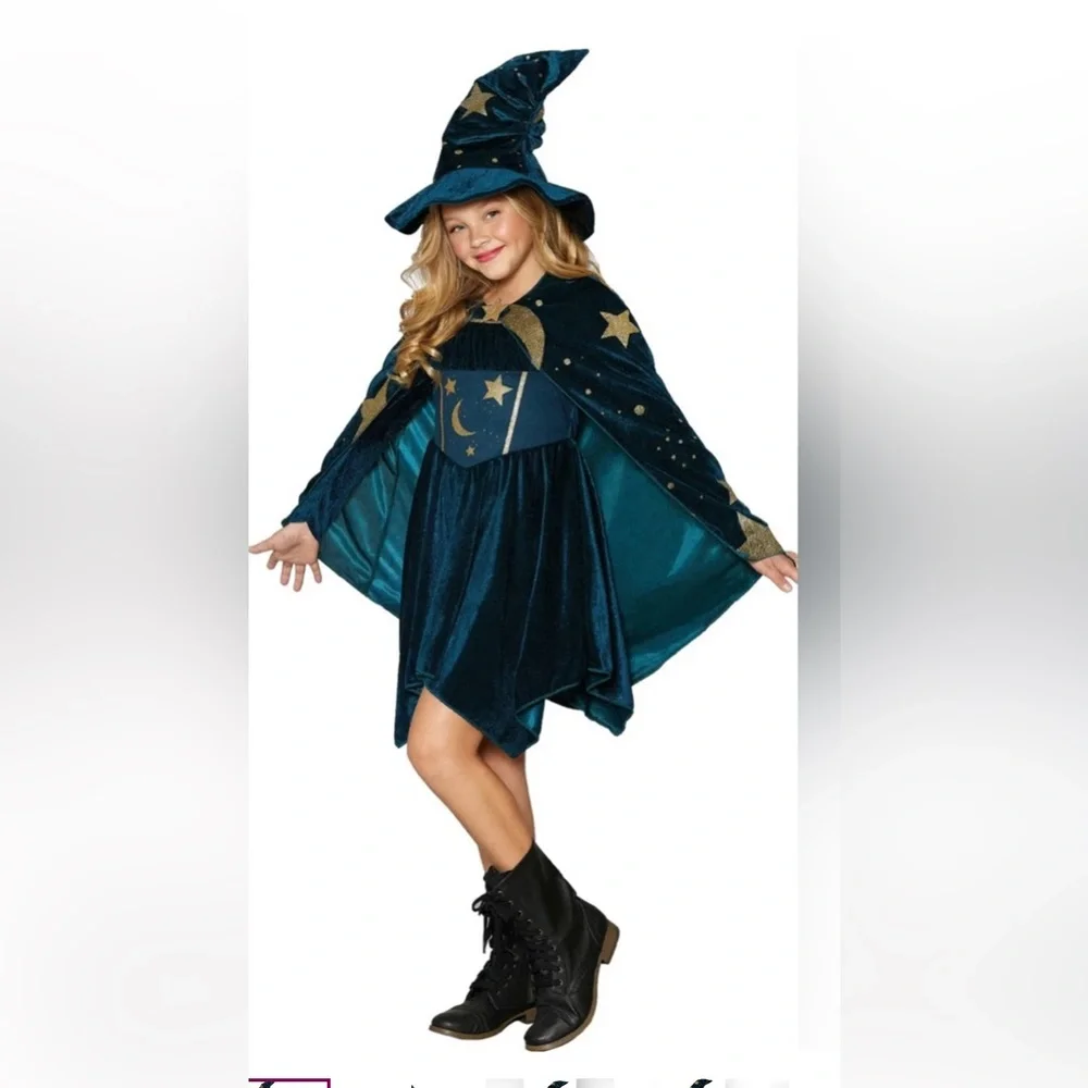 Spellbound Wizard Costume for Children, Size S (6/6X) by Way to Celebrate